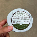 Roasted Garlic, Basil, and Parsley Butter by Banner Butter
