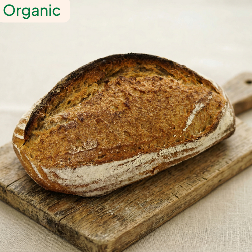 Whole Wheat Sourdough Loaf