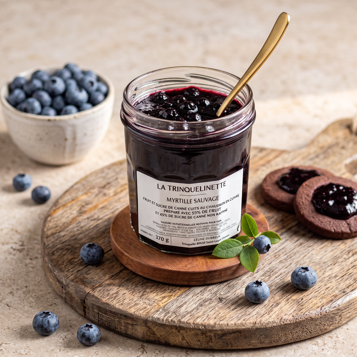Wild Blueberry Jam