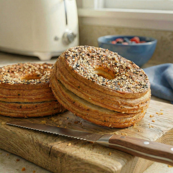 Everything Croissant Bagel, Cro'Gel | My Fresh Baguette