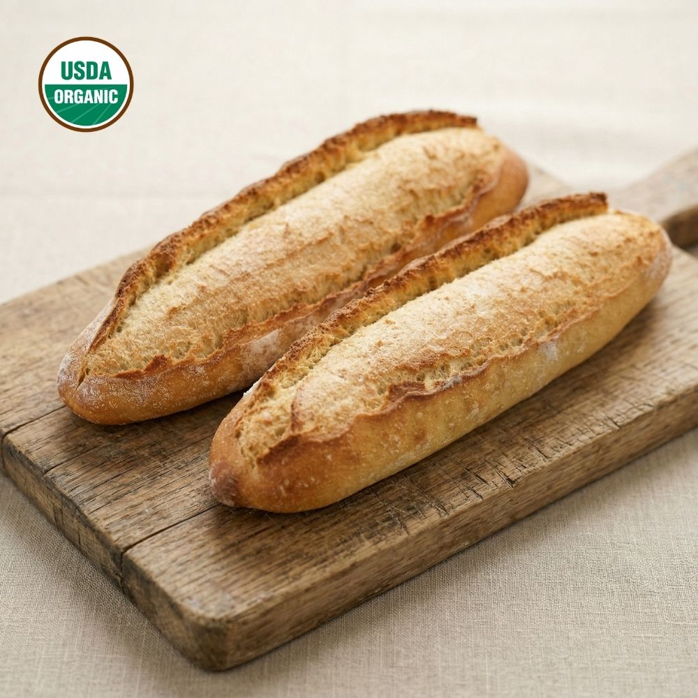 Traditional Half Baguette - Pack of 2